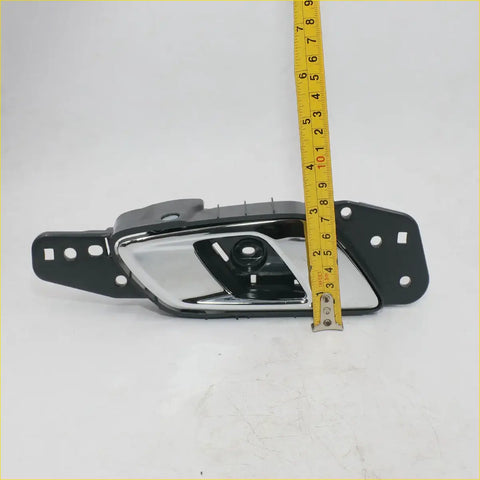 Gray front door handle for mazda bt50 pro with black and chrome sleek modern lever design