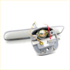 Back side of gray plastic car door handle with metallic mechanism and red wire for toyota hilux 72-78 interior mirror