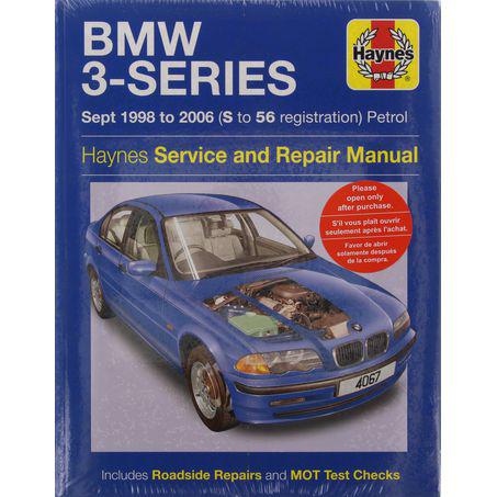 Haynes Repair Manual Suits BMW 3 Series E46 98-06 4067