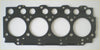 Black rubber head gasket with four large circular openings for voyager cherokee grand frontera scorpio 2.5td engine
