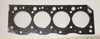 Black rubber head gasket with four large openings for engine bolts for toyota hilux surf hiace liteace dyna