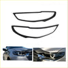 Black plastic headlight covers for Mazda BT 50 2021 plus designed for automotive styling and protection