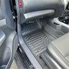 Black rubber heavy duty mat with textured ridges and circular grip patterns for nissan navara 2015-2025