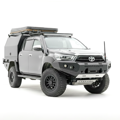Rockarmor Gt Hoopless Steel Bullbar - Toyota Hilux 2020 to Current (Full Bar Replacement)