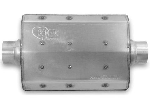 Hooker Aero Chamber Muffler 3in. Centre Inlet/Centre