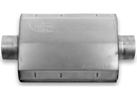 Hooker Aero Chamber Muffler 3.5in. Centre Inlet/Centre