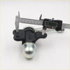 Idler arm 1-piece for toyota hilux surf hero 1983-1988 featuring black and silver metal trailer hitch ball with chrome finish
