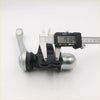 Black and silver metal ball joint idler arm for toyota hilux surf hero 1983-1988 measured 19.10 mm wide