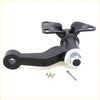 Black painted metal idler arm with silver threaded bolt and nut for nissan d22 crew cab 4x2 1997-2004