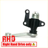 Black and silver right-hand drive idler arm support with spherical ball joint for toyota hilux 2wd mighty 1988-1997