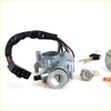 Silver metal ignition switch with wiring harness and keyhole for toyota hilux 1979-1983 locks
