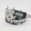 Silver ignition switch with lo and on markings in metallic housing for mazda bravo b2200 b2600 1996-2006 lock set