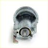 Gray metallic ignition switch barrel with worn industrial finish and visible internals for toyota hilux 1978-1983