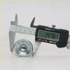 Silver metal ignition switch barrel with acc on start markings and keyhole measured at 14.76 mm for Toyota Hilux 1978-1983