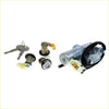 Silver ignition switch door bootlock for nissan sentra b13 1990-1994 with black rubber and yellow plastic parts