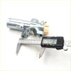 Silver metallic ignition switch starter with beige plastic component and metal housing for Nissan Navara D40 2005-2015