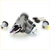 Gray ignition switch steering and door lock back side with exposed wiring and metal connectors for mazda bongo friendee