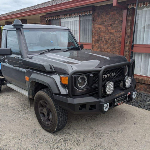MCC Rocker 078-02SQ Triple Loop Bull Bar - Toyota LandCruiser 80 Series 2024+ - Image 2