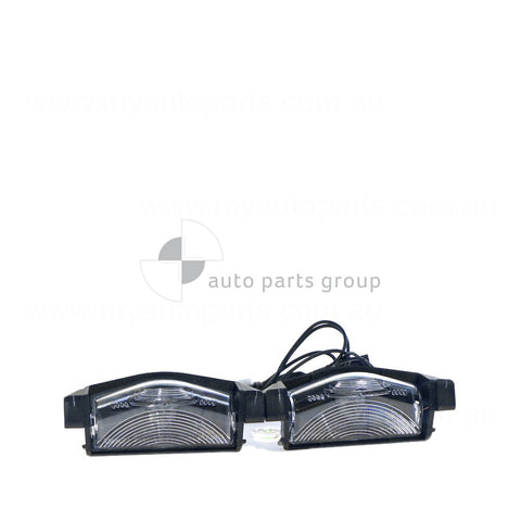 APG All Crash OEM Number Plate Lamp suits Mazda 3 BL 2009