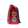 APG All Crash Black Red/Clear Tail Lamp Passenger Side