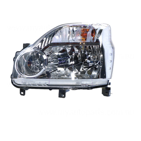 APG All Crash Halogen Manual Adjust Head Lamp Passenger