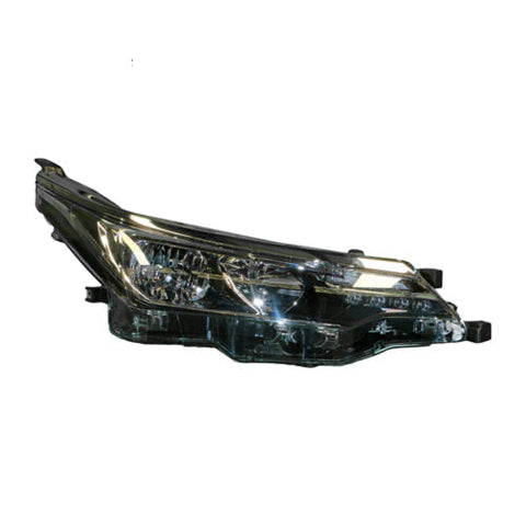 APG All Crash Halogen Head Lamp Drivers Side Certified