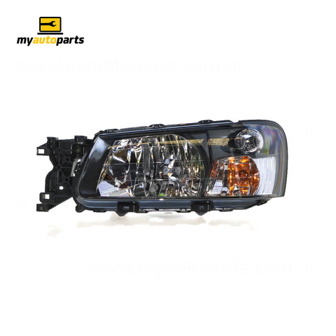 APG All Crash Black Head Lamp Passenger Side OEM suits