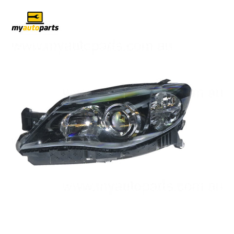 APG All Crash Black Head Lamp Passenger Side Certified