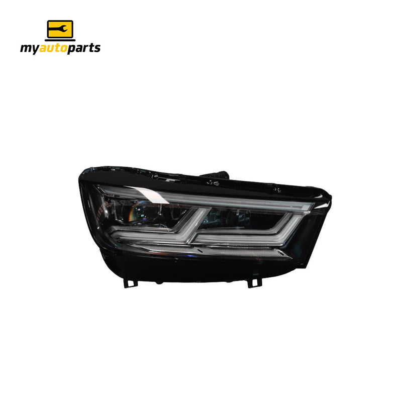 APG All Crash LED Head Lamp Drivers Side OEM Suits Audi