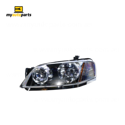 APG All Crash Black Head Lamp Passenger Side Certified