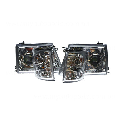 APG All Crash Performance Set Head Lamp with Corner Lamps