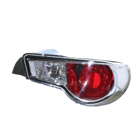 APG All Crash Red/Clear Tail Lamp Drivers Side Certified