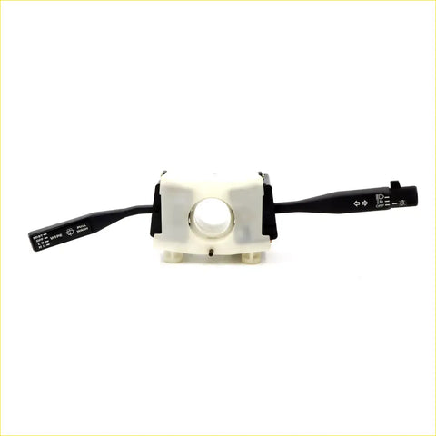 Black and white plastic indicator switch for nissan pathfinder wd21 navara d21 1986-1995 with labeled turn signal controls