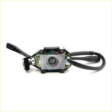 Black plastic indicator wiper switch control module with circuit board and wiring for mitsubishi triton l200 dodge ram 50 back