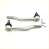 Silver metal inner tie rod ends with black rubber bushings and hardware for Nissan Datsun 720 Ute 1980-1986