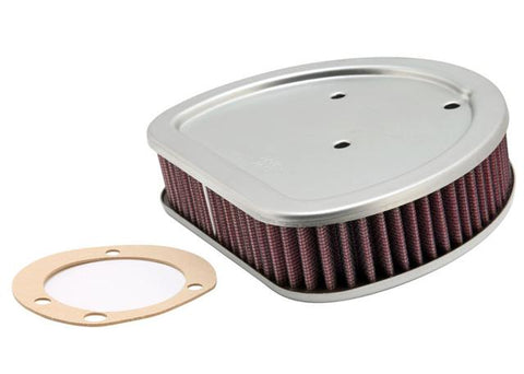 K&N Motorcycle Air Filter Fits Harley Carby T/Cam -