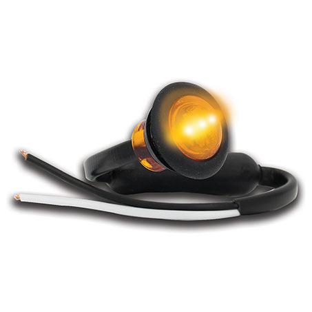 LED Autolamps Side Marker Light LED Round Mini 12/24V