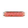 LED Autolamps Red Emergency Lamp SAE J595 Class 1 131mm
