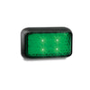 LED Autolamps LED Courtesy Lamp IP67 Green 40cm Cable 35GM