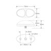 LED Autolamps Side Direction Indication with Amber Lens