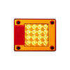 LED Autolamps Indicator Lamp Rear with Red Reflector 148