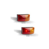 LED Autolamps Side Marker Red/Amber 50x25x21mm 12-24V