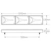 LED Autolamps Stop/Tail/Indicator LED Light 12-24V