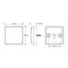 LED Autolamps Indicator Lamp 81mm 12-24V 81AM