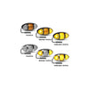 LED Autolamps Twin Function Side Indicator with Amber