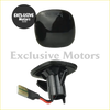 Black plastic 12v 3w led turn signal bulb with wiring for skoda fabia 2000-2015 car interior light back view