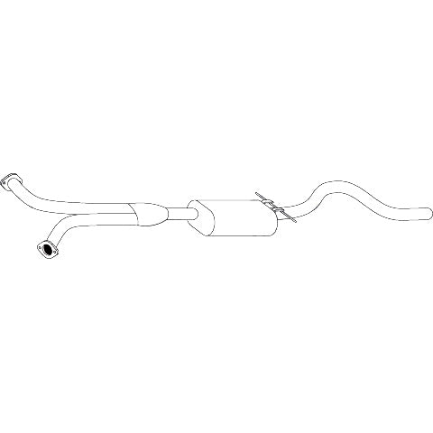 Redback Exhaust Muffler M7569