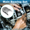 Silver tone metal main bearing set for toyota avalon 1993-2004 for engine crankshaft installation