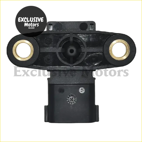 Black plastic manifold absolute pressure sensor with gold rings and connector for nissan np300 navara pathfinder