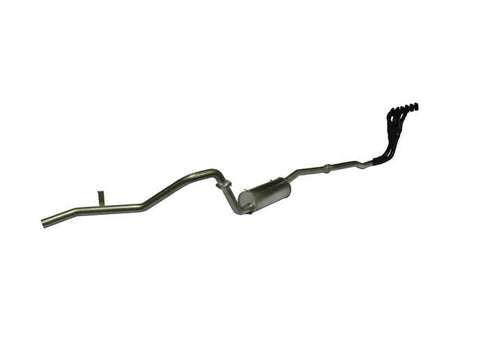 Manta 2.5" Exhaust With Extractors Fits Patrol GQ 4.2L